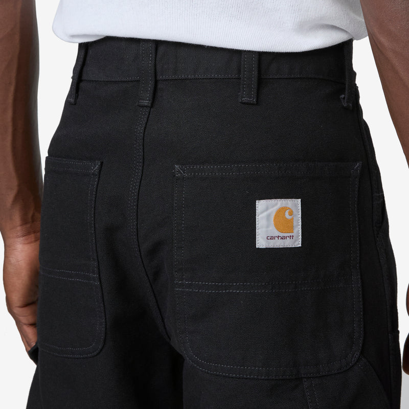 Double Knee Pant Black Rinsed Pants