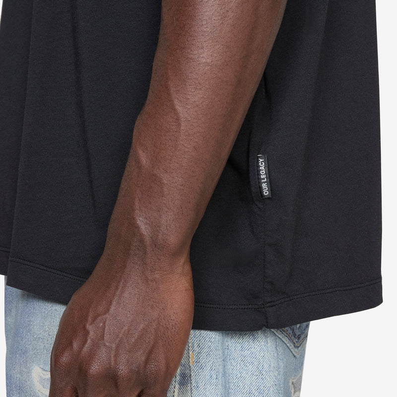 New Box T-Shirt Black Clean Jersey Tees