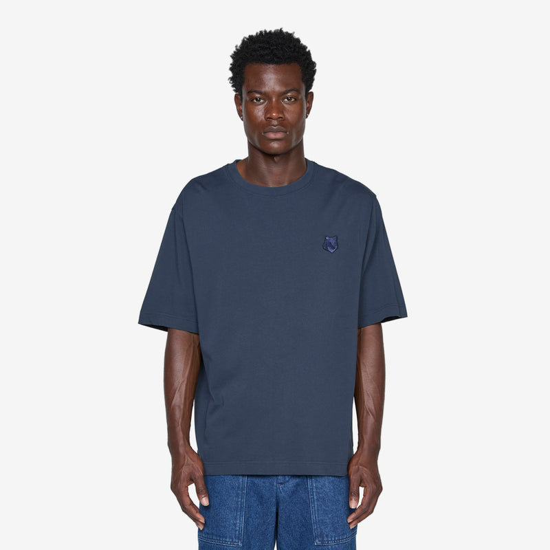 Bold Fox Head Patch Oversize T-Shirt Deep Navy Tees