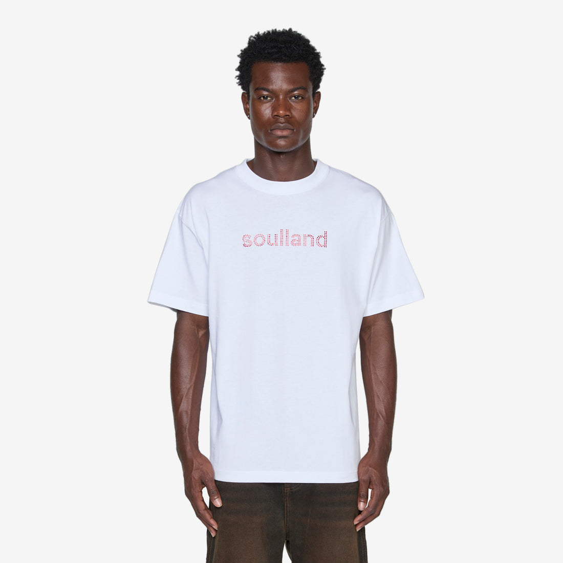 Kai Rhinstone T-Shirt White Tees