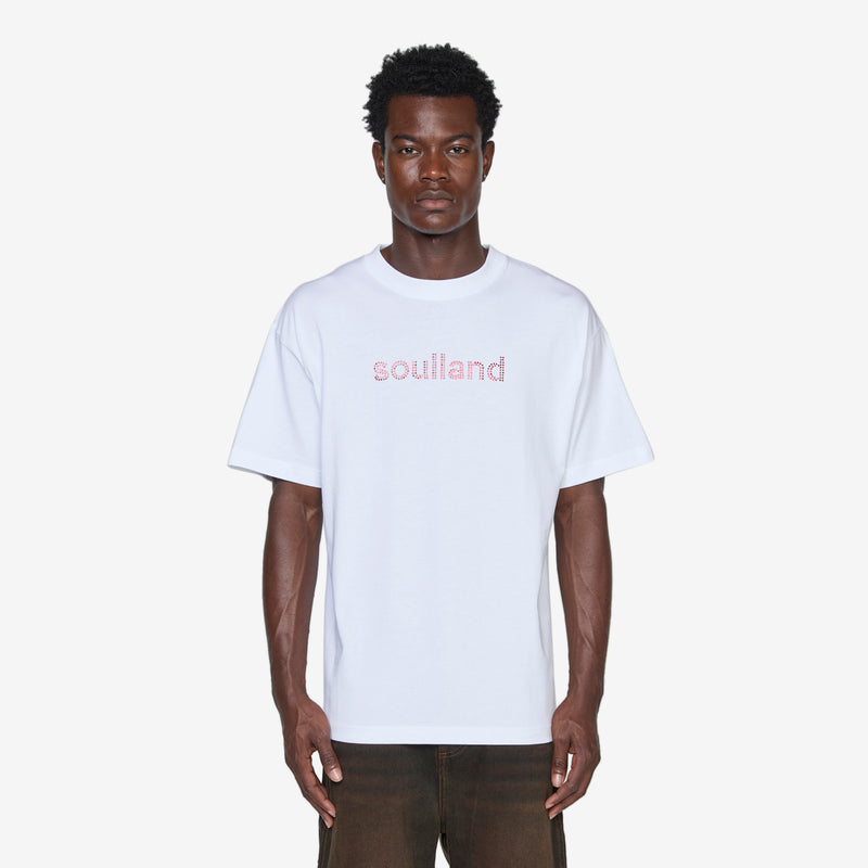 Kai Rhinstone T-Shirt White Tees