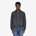 Type-1 Denim Trucker Jacket Black Washed