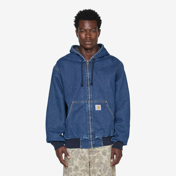 OG Active Jacket Blue Stone Washed Jackets