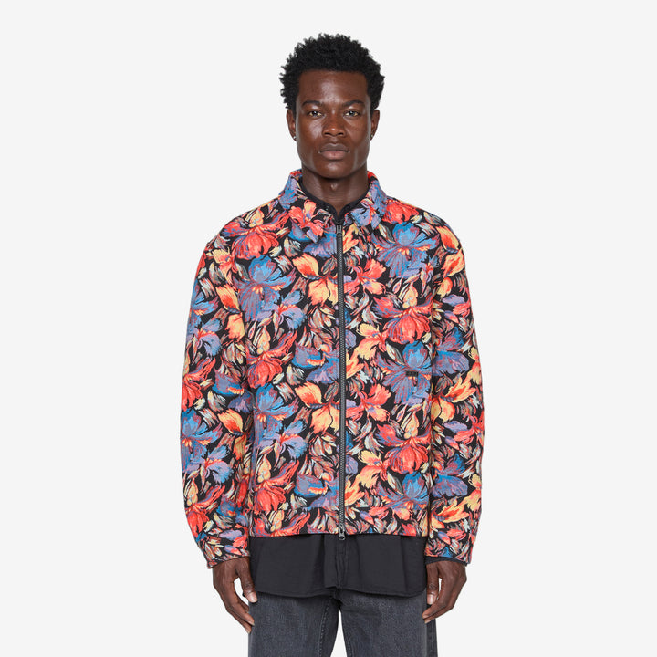 Windom Jacket Orange Multi Front