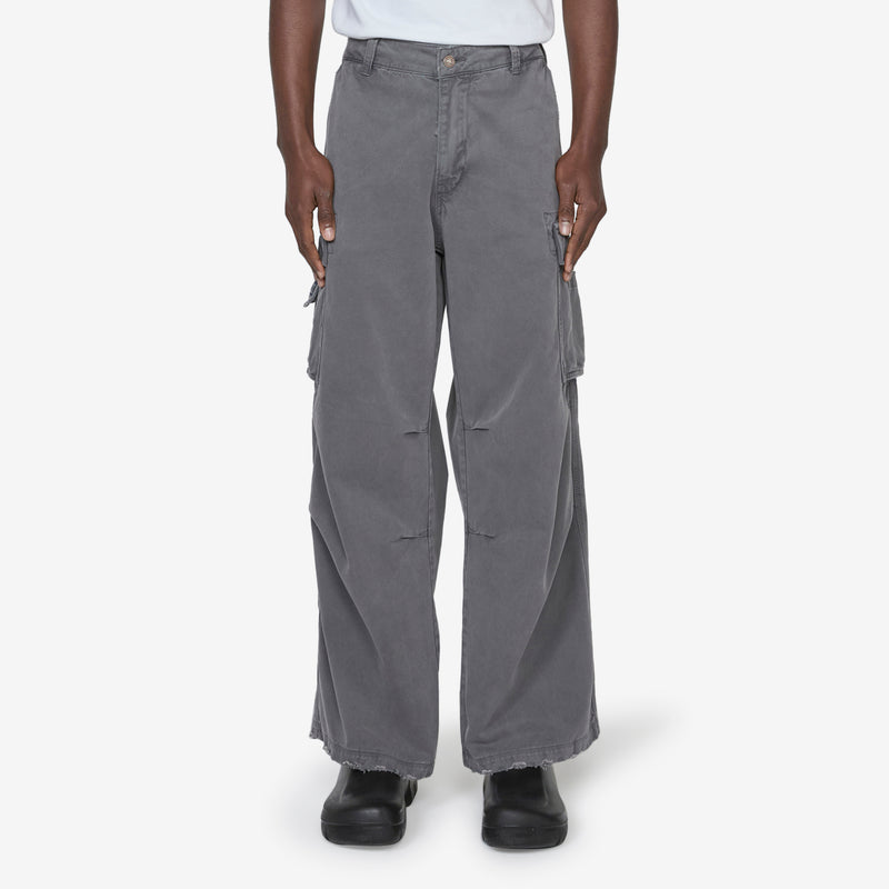 Classic Cargo Pants Woven Black Pants