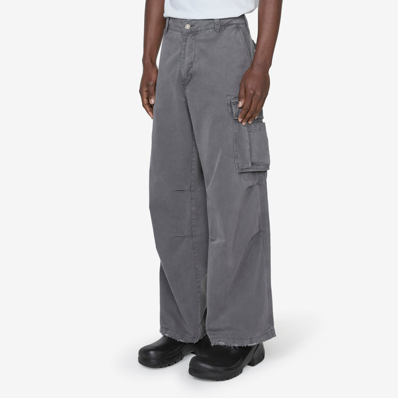 Classic Cargo Pants Woven Black Pants