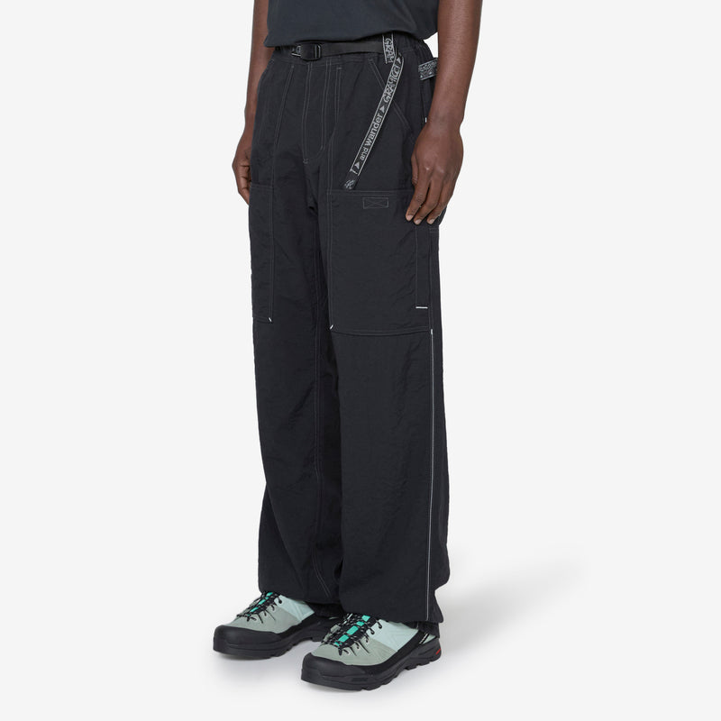 and wander Nylon EQT Pant Black Above The Clouds