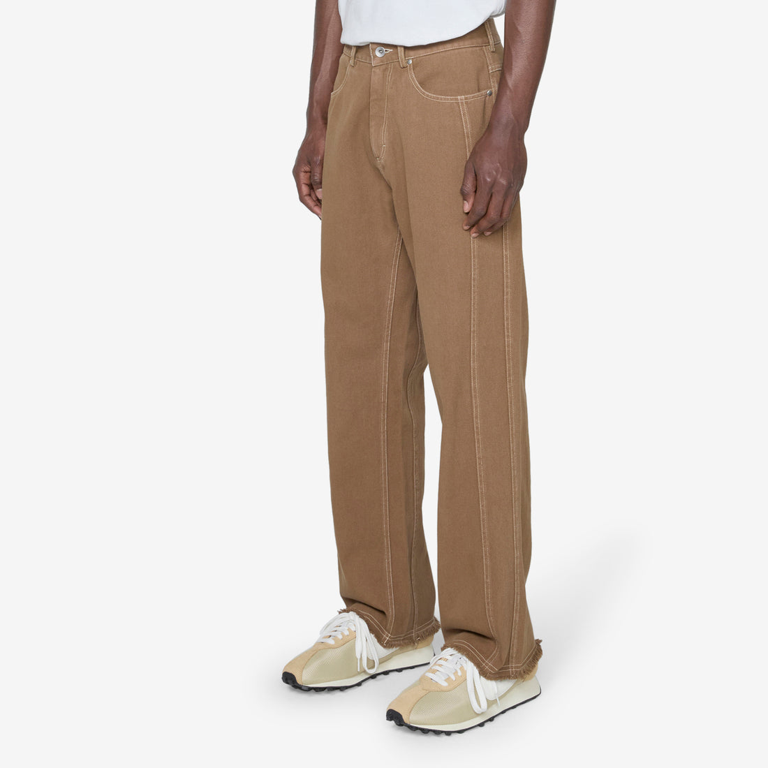 Trip 4 Pocket Jean Soft Brown Pants