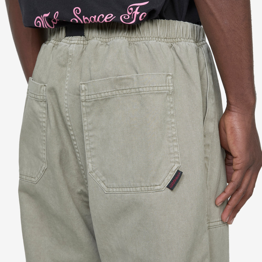 Loose Tapered Ridge Pant Pigment Sage Green Pants