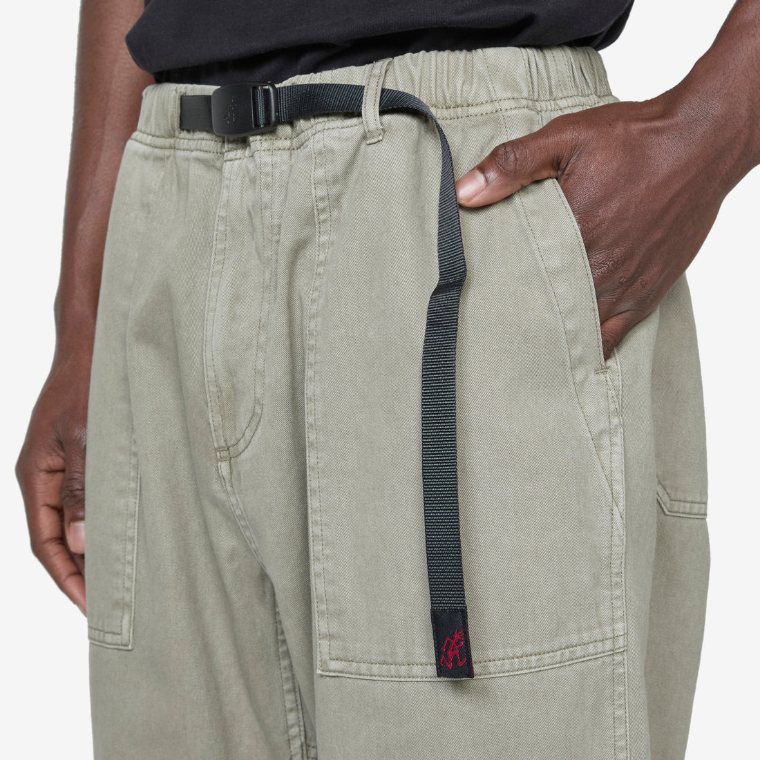 Loose Tapered Ridge Pant Pigment Sage Green Pants