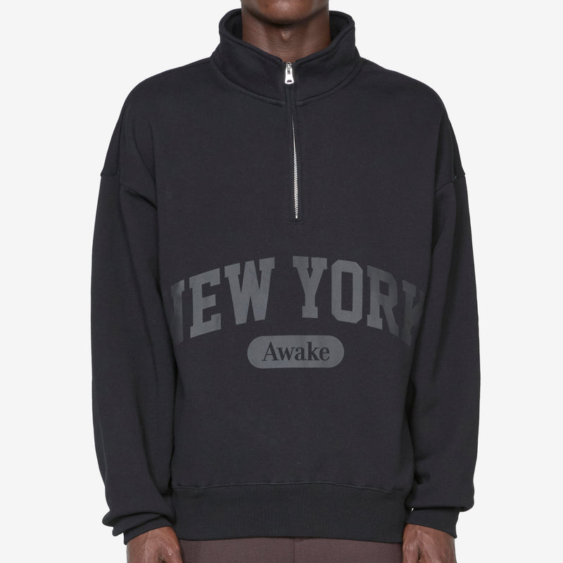 New York Arch Quarterzip Black Jumpers