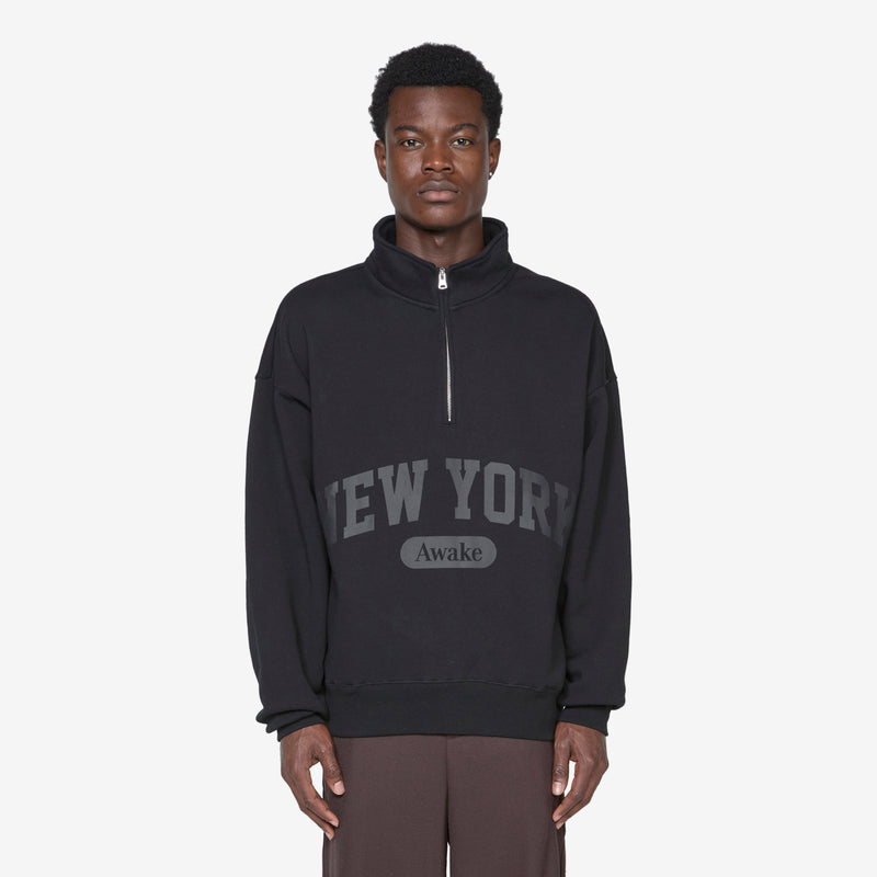 New York Arch Quarterzip Black Jumpers