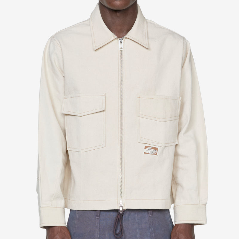555 Jacket Ecru Wonky Wear Jackets