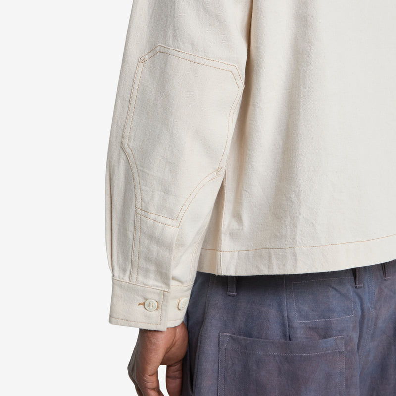 555 Jacket Ecru Wonky Wear Jackets