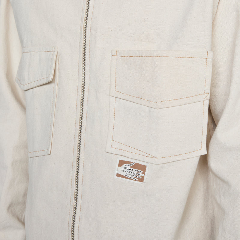 555 Jacket Ecru Wonky Wear Jackets