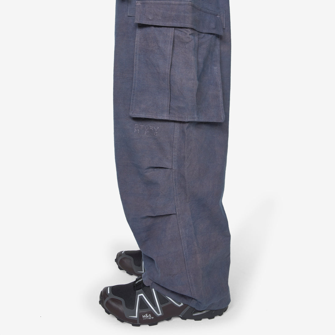 AW24 Peace Pants Purple Slub Pants