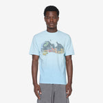 California Wave T-Shirt Blue