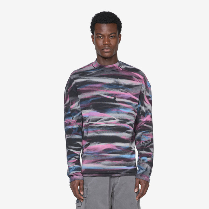 Longsleeve T-Shirt Tie Dye Front