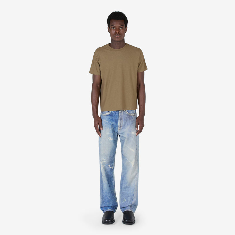 Hover T-Shirt Capers Green Dry Crepe Tees