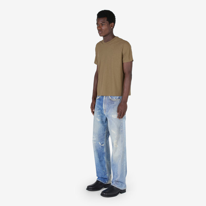 Hover T-Shirt Capers Green Dry Crepe Tees