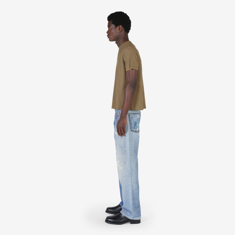 Hover T-Shirt Capers Green Dry Crepe Tees