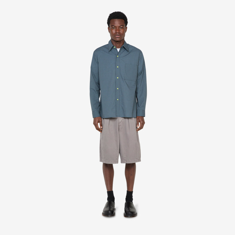 Longsleeve Shirt Blue | Green Check Shirts