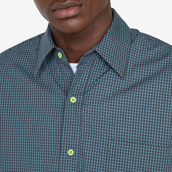 Longsleeve Shirt Blue | Green Check Shirts