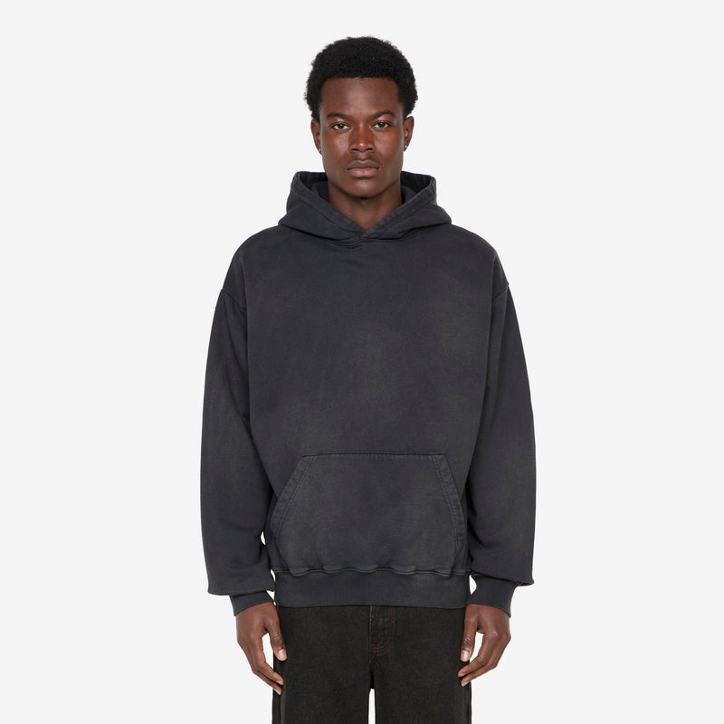 Pareidolia Hoodie Faded Black Jumpers