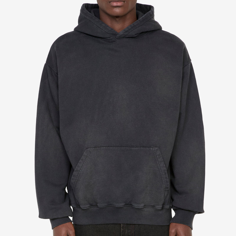 Pareidolia Hoodie Faded Black Jumpers