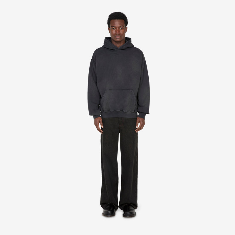 Pareidolia Hoodie Faded Black Jumpers