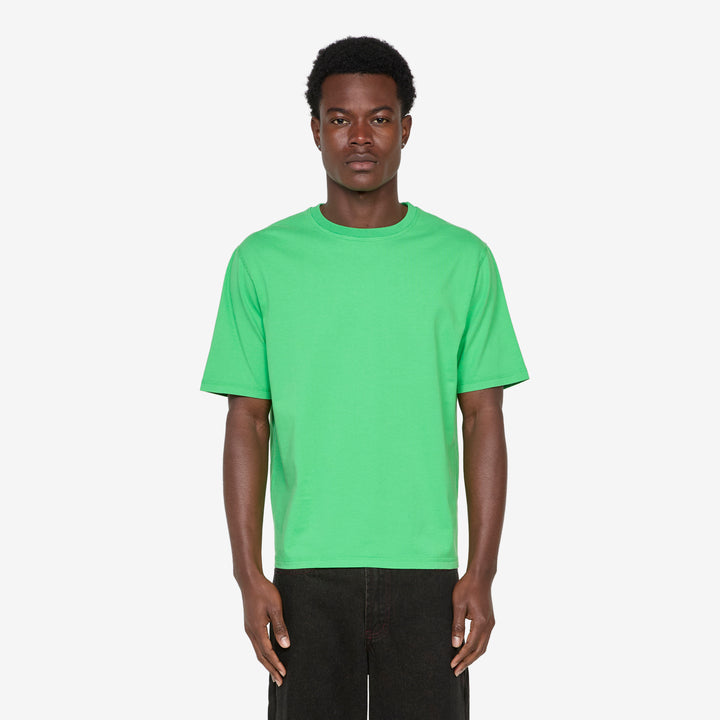 Coverstitch T-Shirt Green Front