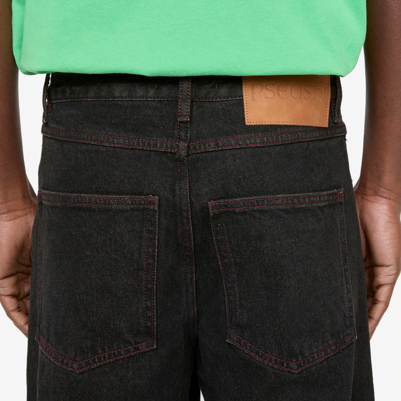 Loose Jeans Mud Wash Pants