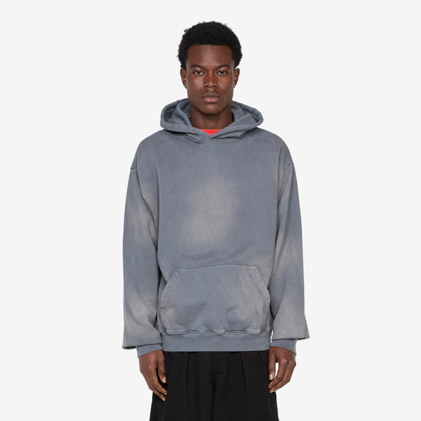 Pareidolia Hoodie Faded Grey Jumpers