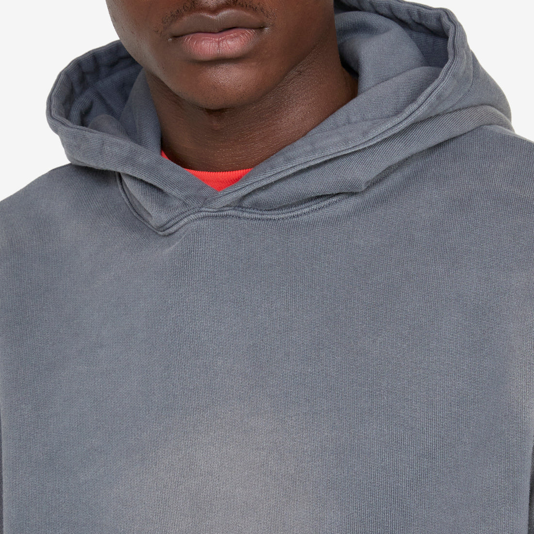 Pareidolia Hoodie Faded Grey Jumpers