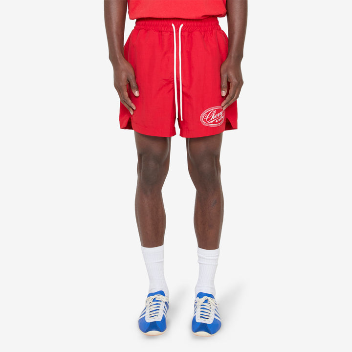 Five Star Swim Trunk Red Front