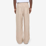 Linen Beach Pants Beige