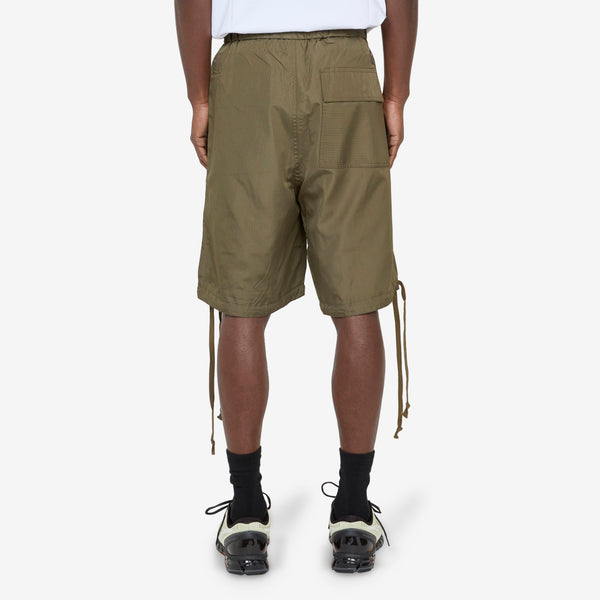 Military Non-Down Reversible Shorts Dark Olive Shorts