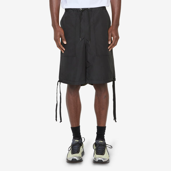 Military Non-Down Reversible Shorts Black Shorts