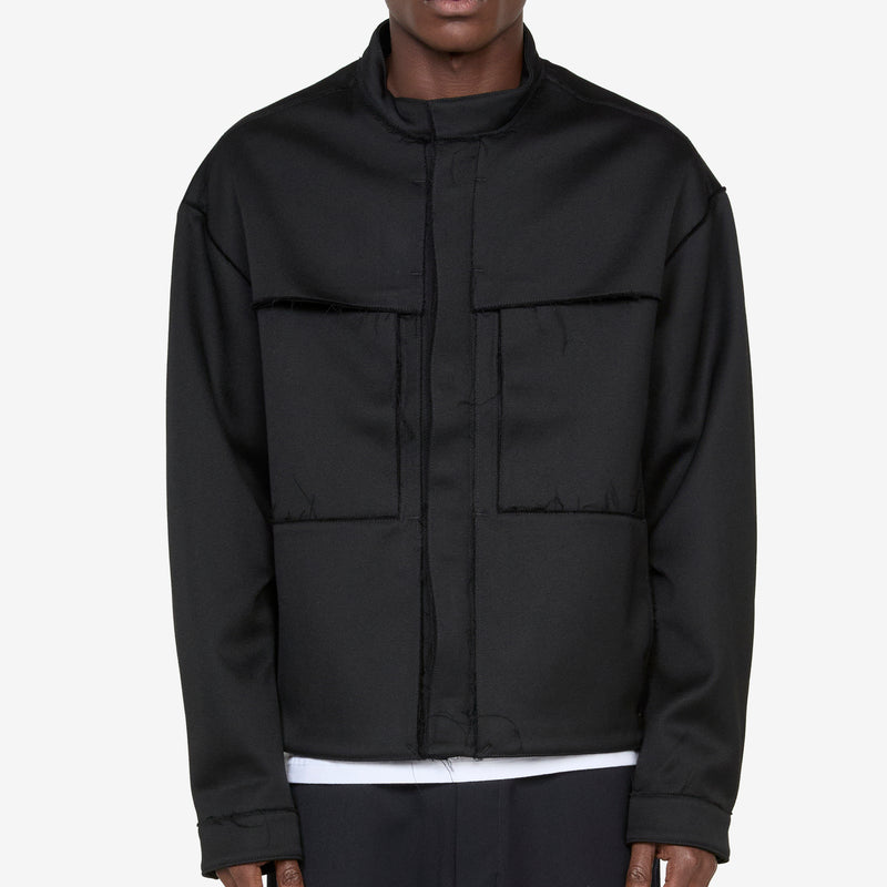 ESC Raw Cut Jacket Black Jackets