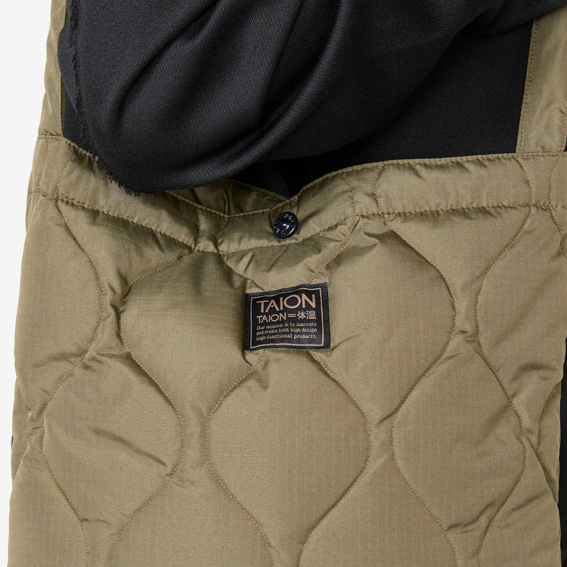 Military Cross Body Down Bag Medium Dark Olive Bags