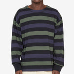 Crew Neck Matelot Off Black | Indigo | Uniform Green
