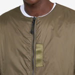 Reversible MA-1 Type Inner Down Jacket Dark Olive | Black