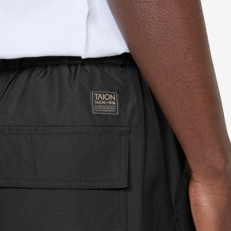 Military Non-Down Reversible Shorts Black Shorts