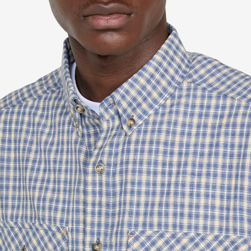 Witness Short Sleeve Shirt Navy Shirts