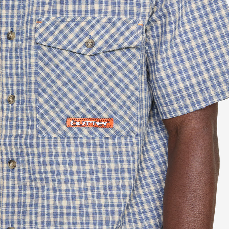 Witness Short Sleeve Shirt Navy Shirts