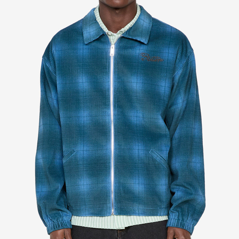 Jive Cord Jacket Blue Plaid Jackets