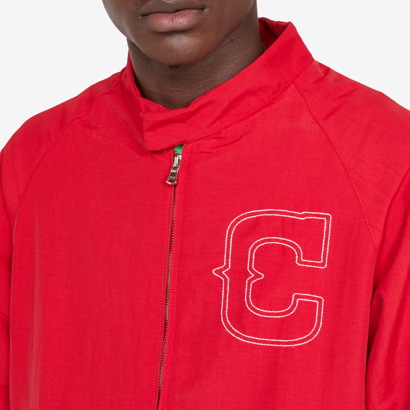 Nylon Championship Jacket Red Jackets