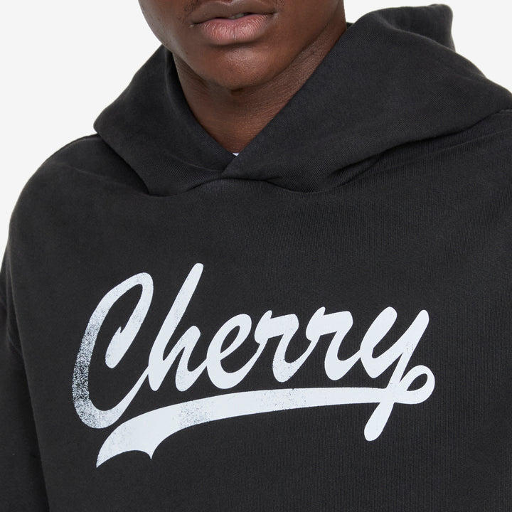 Athletic Hoodie Vintage Black