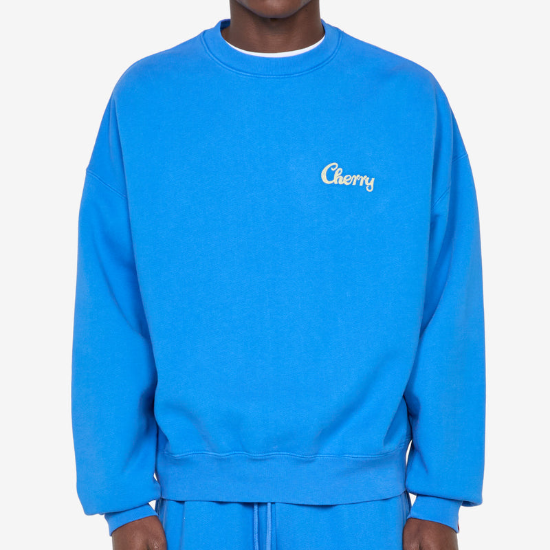 Best Quality Crewneck River Blue Jumpers