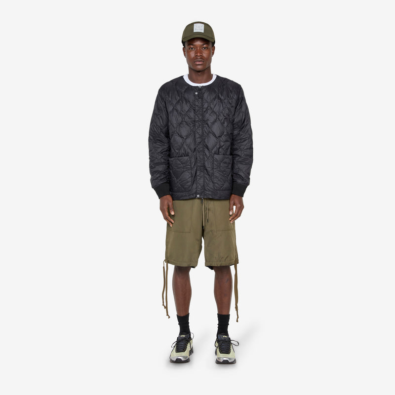 Reversible MA-1 Type Inner Down Jacket Dark Olive | Black Jackets